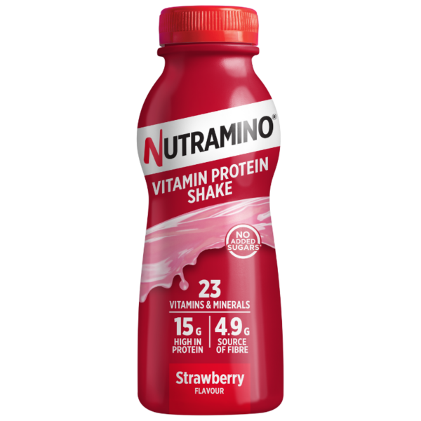 Nutramino Vitamin Protein Shake Strawberry Flavour (325 ml)