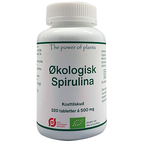 Økolgisk Spirulina Ø (320 tabletter)