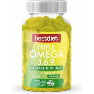 Omega 3-6-9 Best Diet Triple Omega Vingummi 60 Enheder
