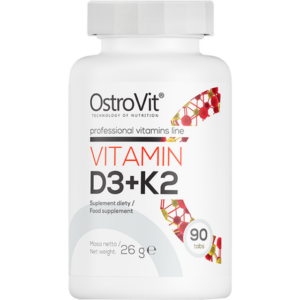 OstroVit Vitamin D3 + K2 90 stk