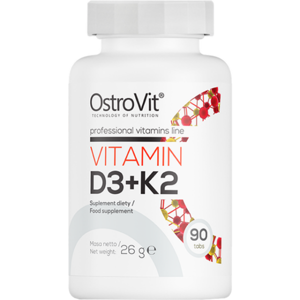 OstroVit Vitamin D3 + K2 90 stk
