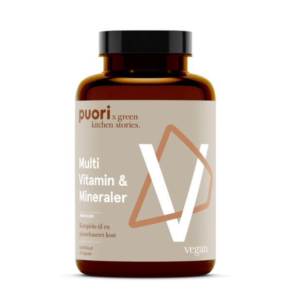 PUORI Multi Vitamin & Mineraler (60 kapsler)