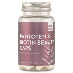 Pantoten & Biotin Beauty Caps, 60 kapsler