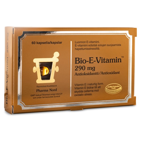 Pharma Nord Bio-E-Vitamin, 60 kapsler