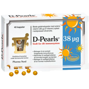 Pharma Nord D-Pearls 38 Âµg- (40 tabletter)