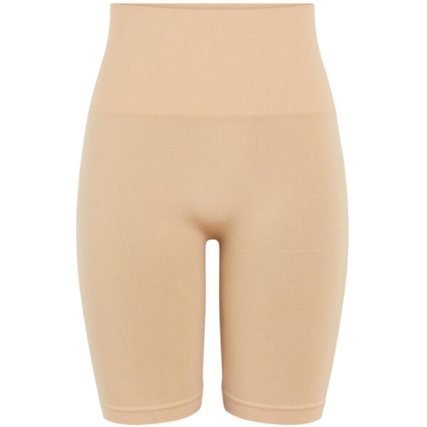 Pieces dame shorts PCIMAGINE SHAPEWEAR SHORTS - Tan
