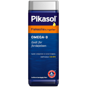 Pikasol Fisk+Ingefær (110 stk)
