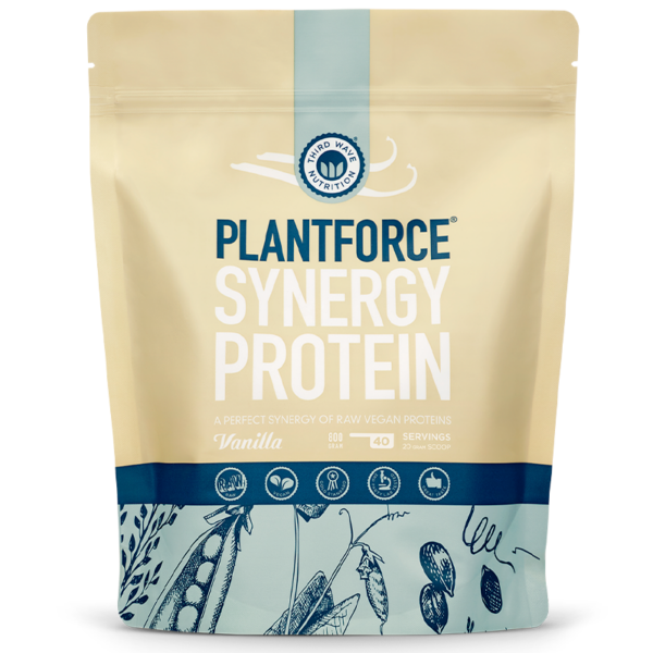 Plantforce Synergy Third Wave Nutrition protein vanilje (800 g)