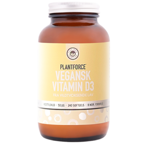 Plantforce Vitamin D 50 mcg (120 softgels)