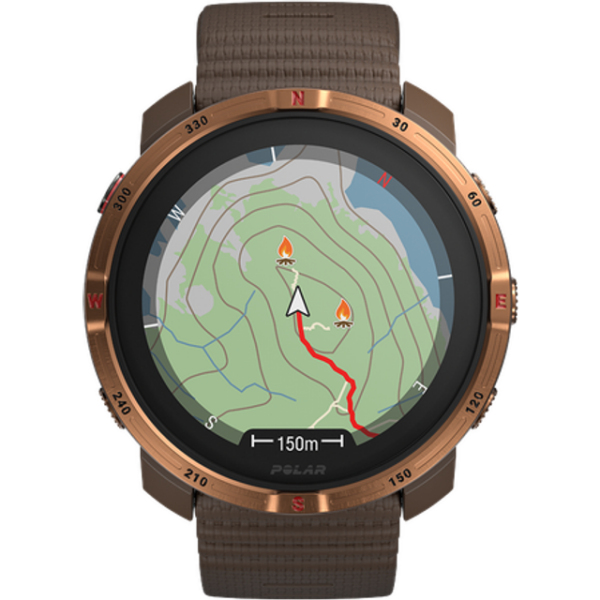Polar Grit X2 Sportsur Brun