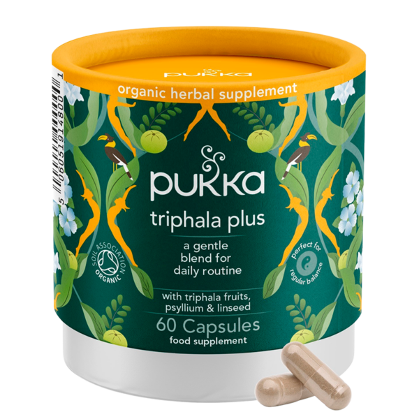 Pukka Triphala Plus Ø (60 kapsler)