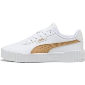 Puma Carina 3.0 Aqua Metallics Sneakers - Vitt Ljus Sandguld