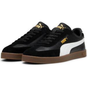 Puma Club II Era Sneaker - Black/White/Gold