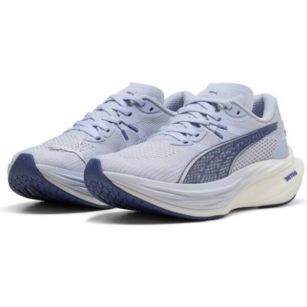 Puma Deviate Nitro 3 Dame - Blå/Sølv Kvinde