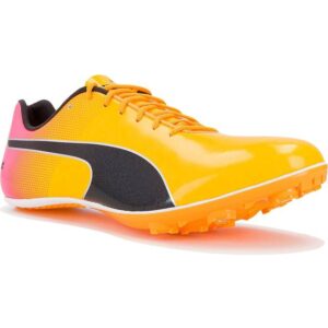 Puma Men's Evo Speed Sprint Track Shoes - Black