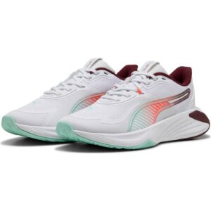 Puma PWR Hybrid Training Shoes - White/Ruby Shimmer/Mint Melt
