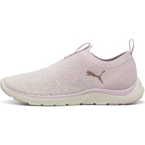Puma Softride Remi Slip On Knit Sneakers - Rose Gold