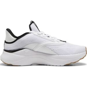 Puma Women's SOFTRIDE Mayve Running Shoes, White, 37.5, Shoes Silver