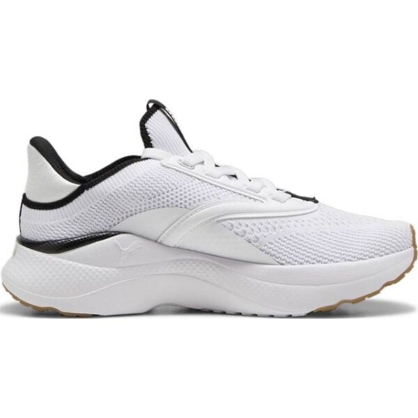 Puma Women's SOFTRIDE Mayve Running Shoes, White, 37.5, Shoes Silver