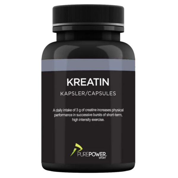 PurePower Kreatin kapsler (120 stk)