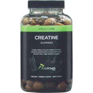 Purepower Kreatin Med Lime- Og Colasmag 120 Stk