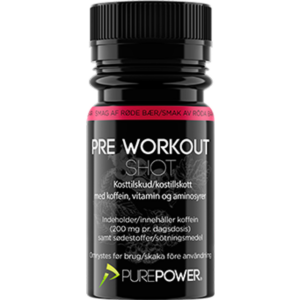 Purepower Pre-Workout Berry Shot 1 stk