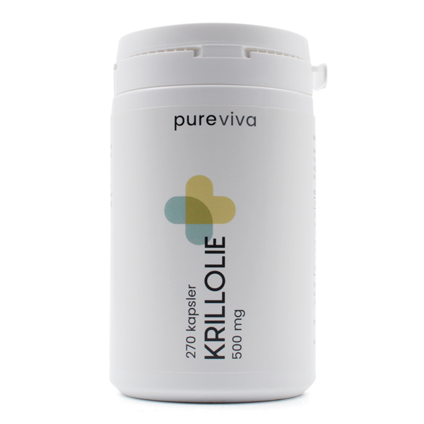 Pureviva Krillolie 500 mg (270 kaps)