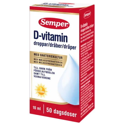 Semper D-vitamindråber (10 ml)