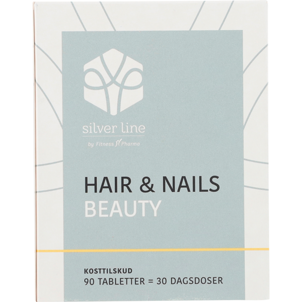 Silver Line by Fitness Pharma Hair & Nails Beauty (90 stk)