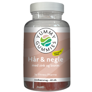Silver Line by Fitness Pharma Yummy Gummies Hår og Negle (60 stk)