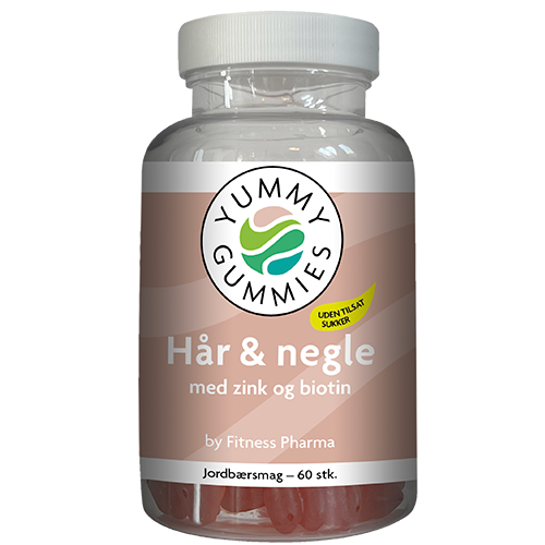 Silver Line by Fitness Pharma Yummy Gummies Hår og Negle (60 stk)