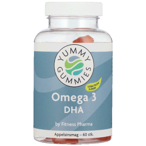 Silver Line by Fitness Pharma Yummy Gummies Omega 3 DHA (60 stk)