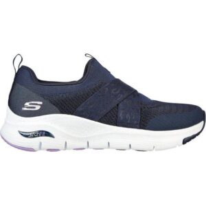 Skechers Arch Fit Modern Rhythm W - Navy/Lavender