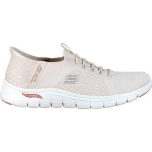 Skechers Arch Fit Vista Aspiration Slip Ins - Beige