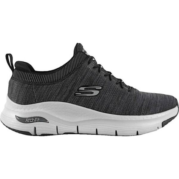 Skechers Arch Fit Waveport Sneakers, BKGY, 47.5