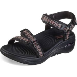 Skechers Go Walk Arch Fit Sandal - Black