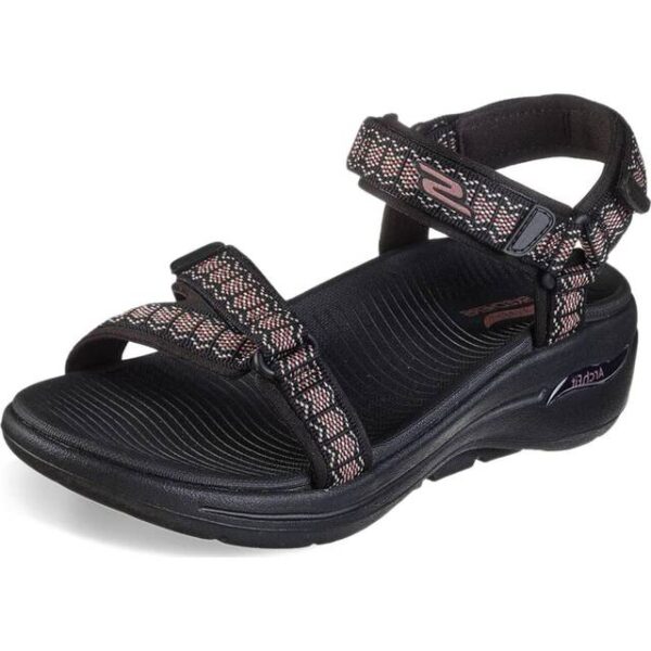 Skechers Go Walk Arch Fit Sandal - Black