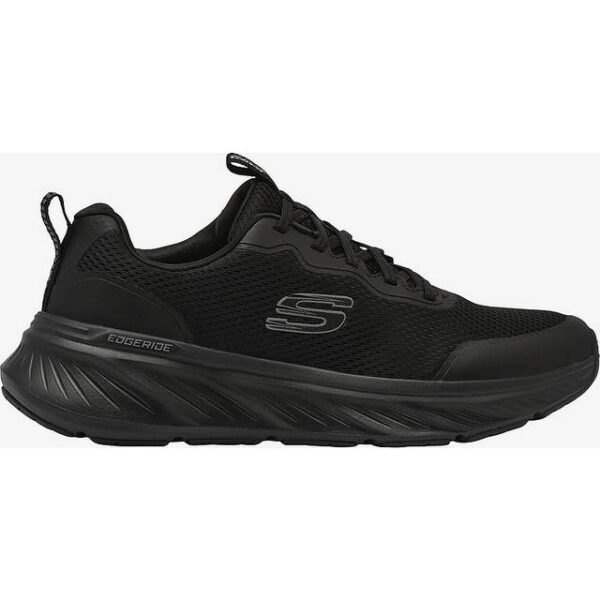 Skechers Relaxed Fit Edgeride Wide Sneakers - Black
