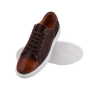 Sneakers til herre, brun - 41