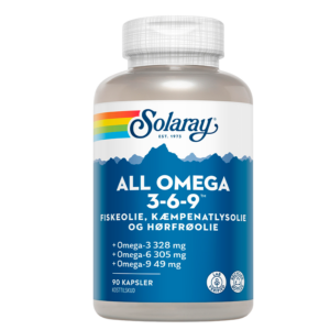 Solaray All Omega 3-6-9 (90 kapsler)
