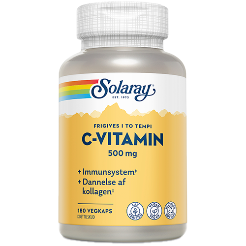 Solaray C-vitamin 500 mg (180 kap)