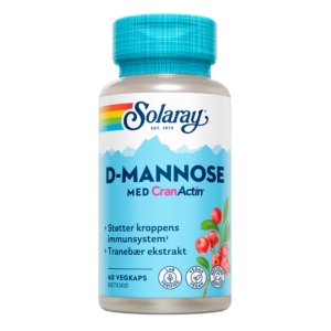 Solaray D-Mannose M. CranActin (60 kaps)