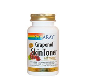 Solaray Skintoner med vitamin C • 30 kap.