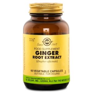 Solgar Ginger Root Extract, 60 kapsler