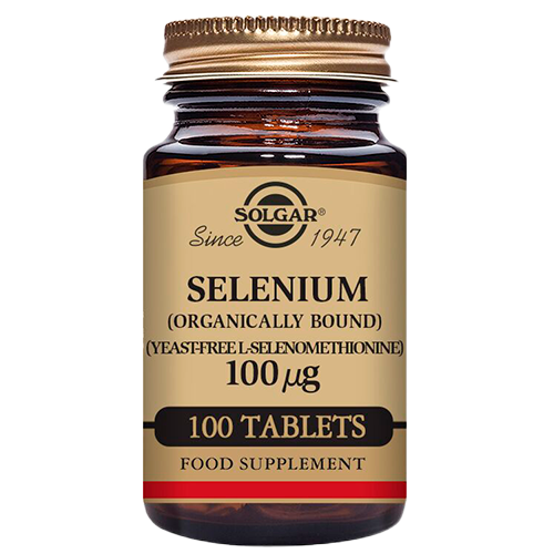 Solgar Selenium 100 mcg (100 tabletter)