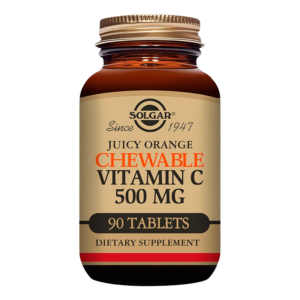 Solgar Vitamin C 500mg Appelsinsmag (90 tyggetabletter)