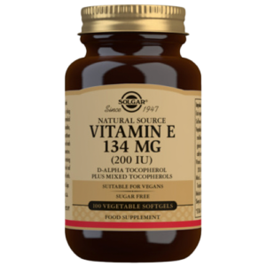 Solgar Vitamin E 134 mg (100 kaps)