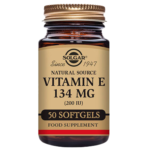 Solgar Vitamin E 134 mg (50 softgels)