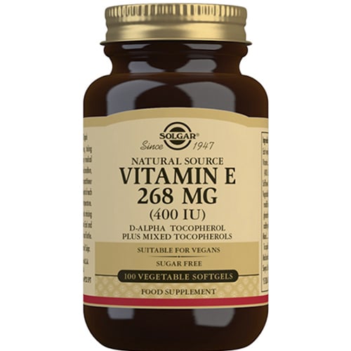 Solgar Vitamin E 268 mg (100 softgels)