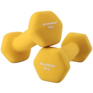 Songmics Sæt Med 2 Håndvægte 2 x 1 kg